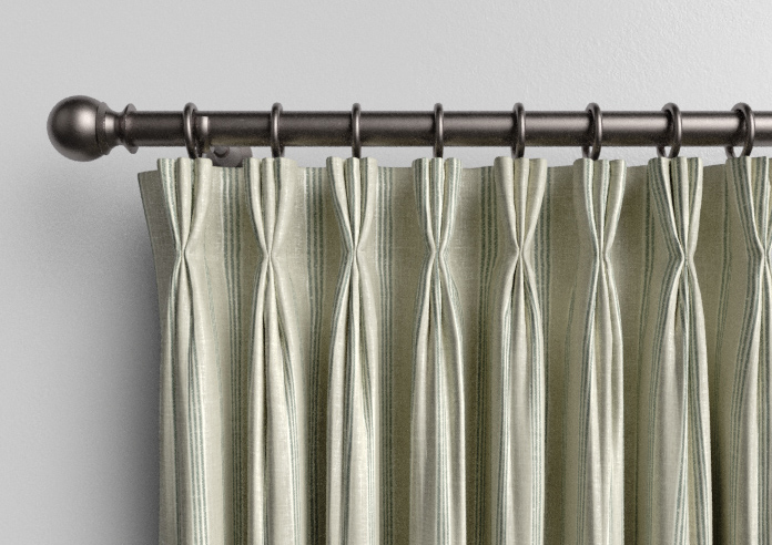 Emily Bond George Stripe, Sage - Made to Measure Curtains - Image 11